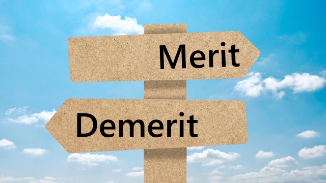 MeritとDemerit