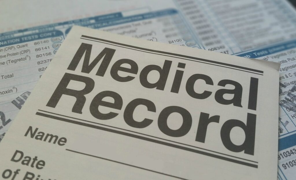 Medical Recordのプリント
